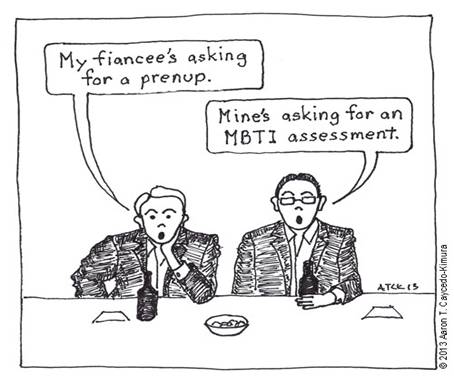 MBTI test comic