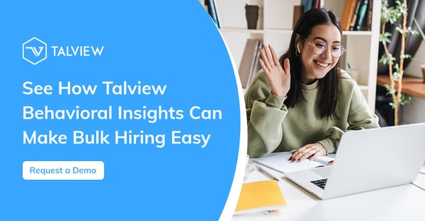 Request a Demo for Talview's Behavioral Insights
