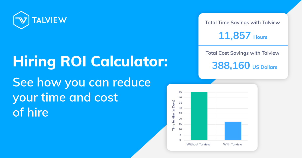 Talview Hiring ROI Calculator