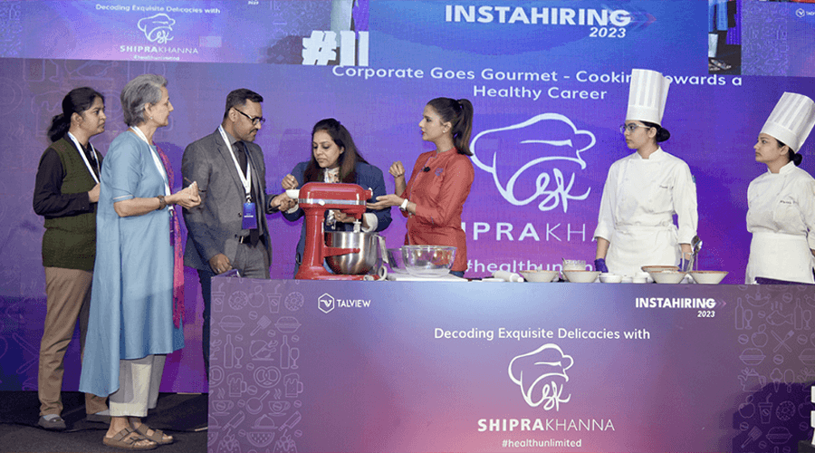 live culinary demonstration by celebrity MasterChef Shipra Khanna