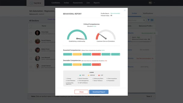 Talview Behavioural Insights