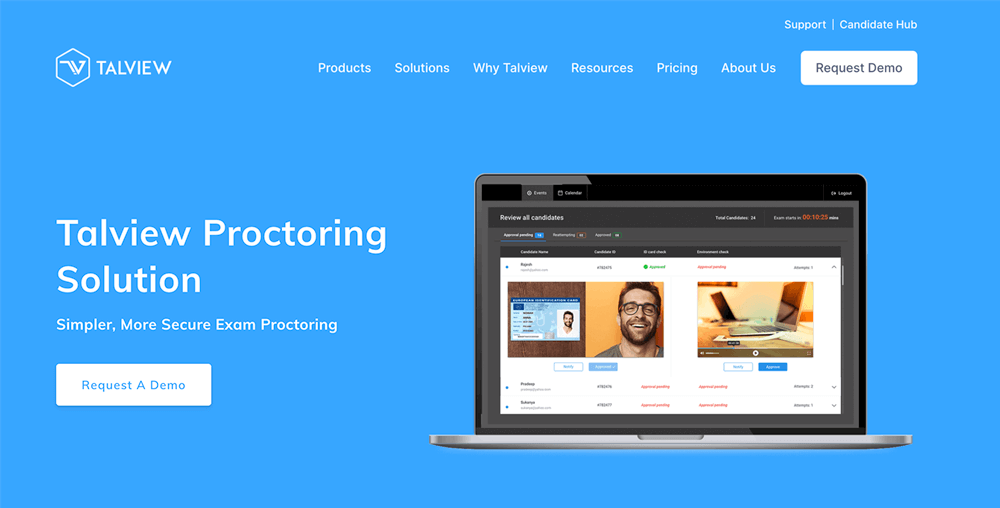 Talview Proctoring Solution
