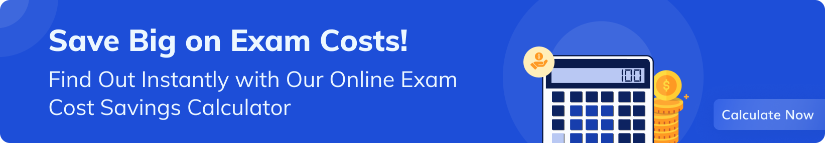 Exam cost Calculator