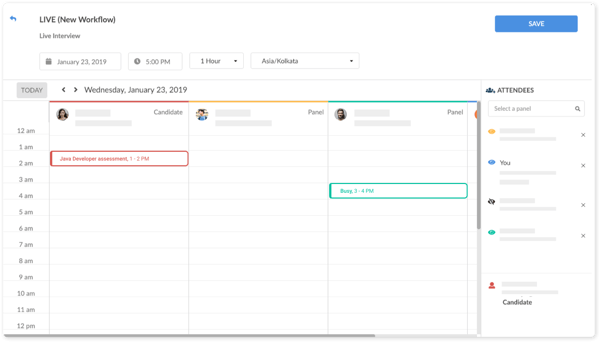 Talview Live Scheduling