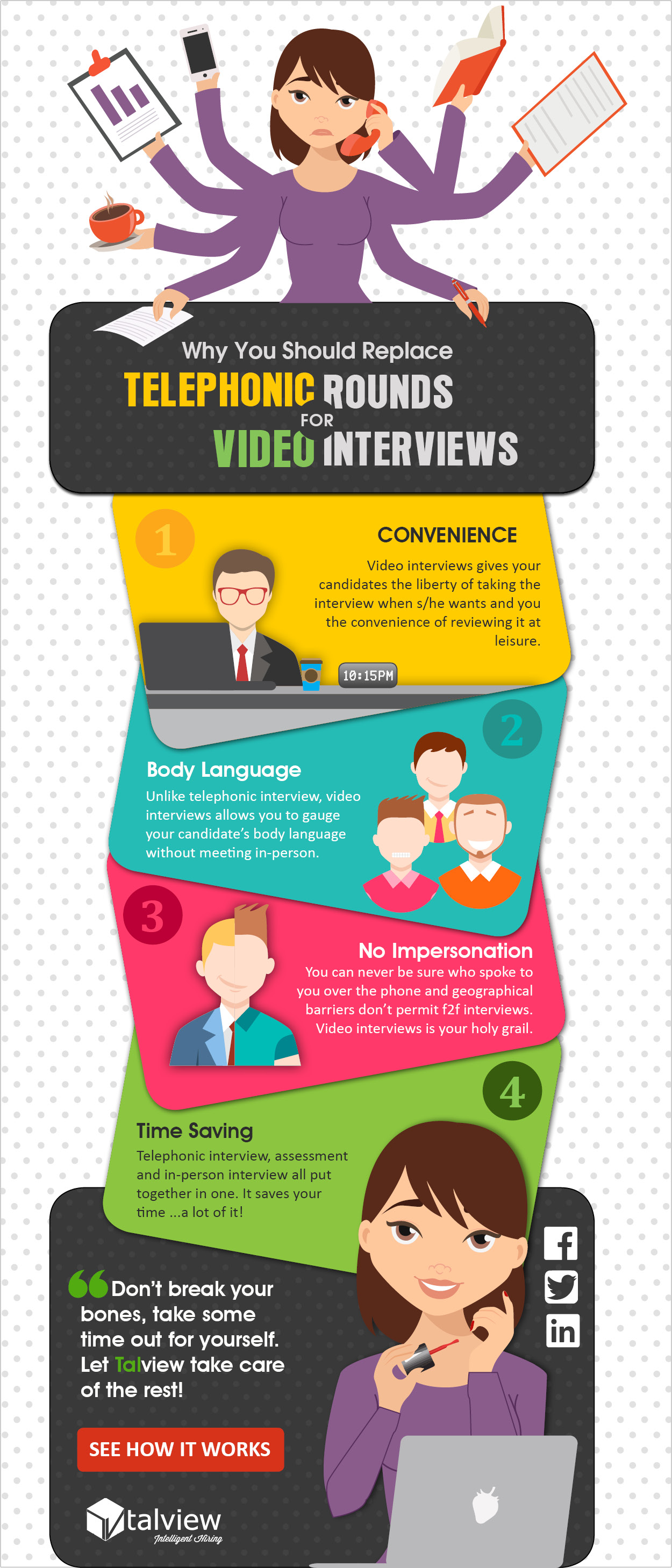 Why Video Interviews Instead of Telephonic