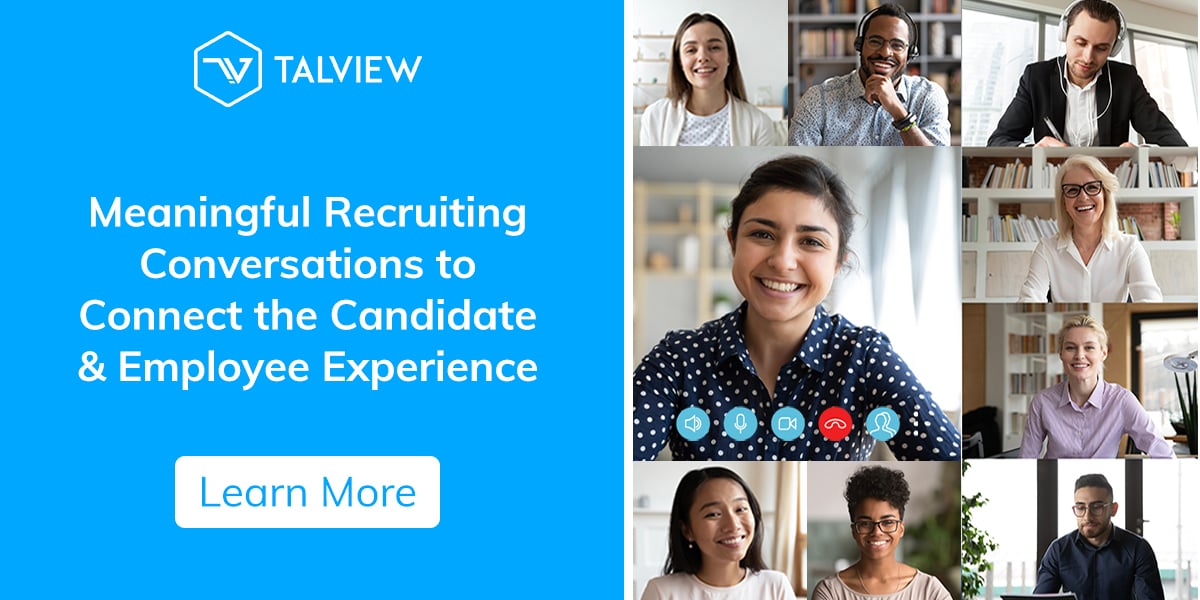 meaningful recruiting conversations can improve candidate experience and employee experience
