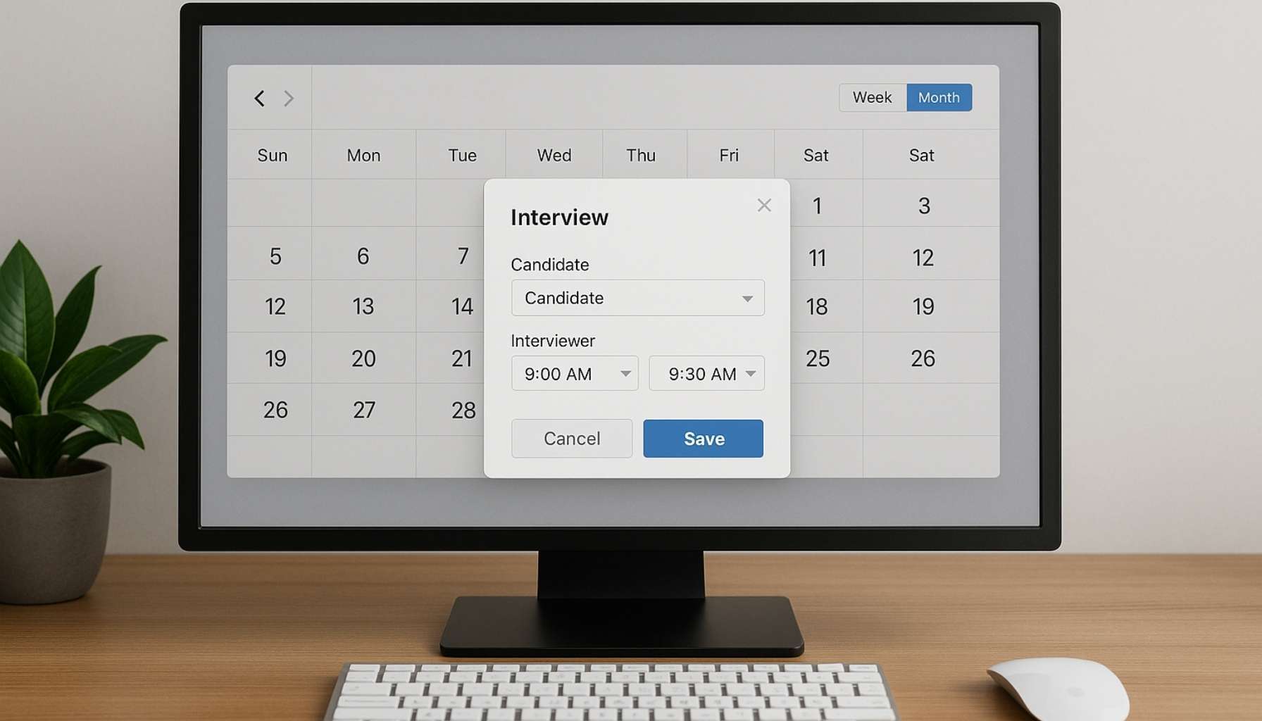 interview scheduling