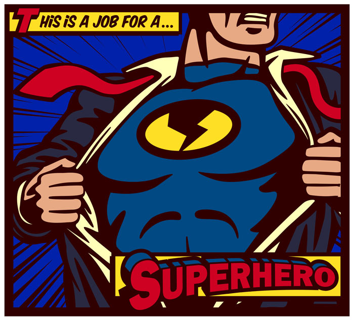How to hire a superhero